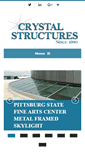 Mobile Screenshot of crystalstructuresglazing.com